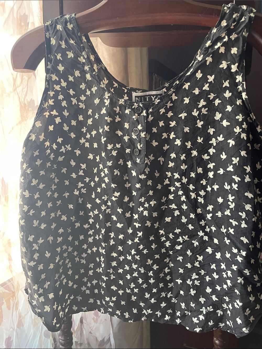 VINTAGE NITYA SILK BLOUSE